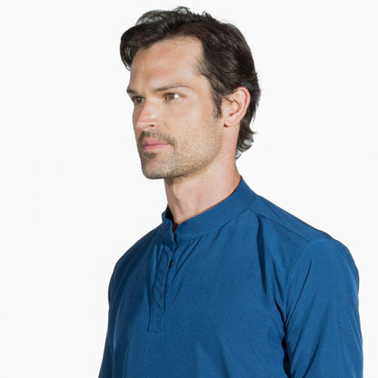 Camisa Cool Hombre Azul Cobalto